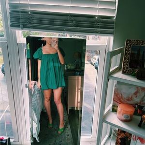 Green Free People Dress